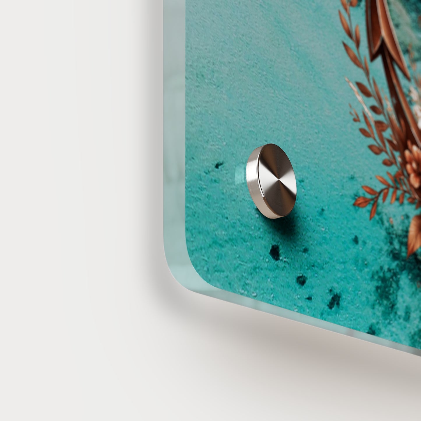 Nautical Acrylic Wall Art Panel - "Let Your Light Shine" Home Decor