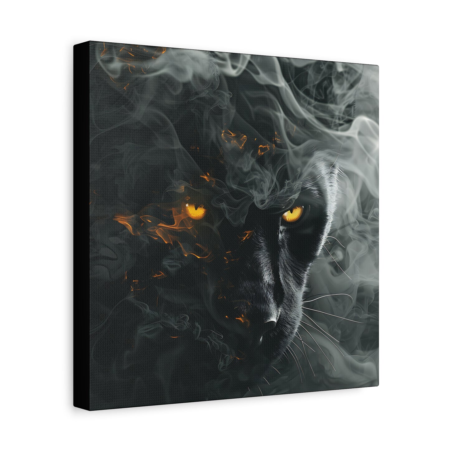 Mystical Panther Canvas Wall Art - 1.25" Stretched Wall Decor