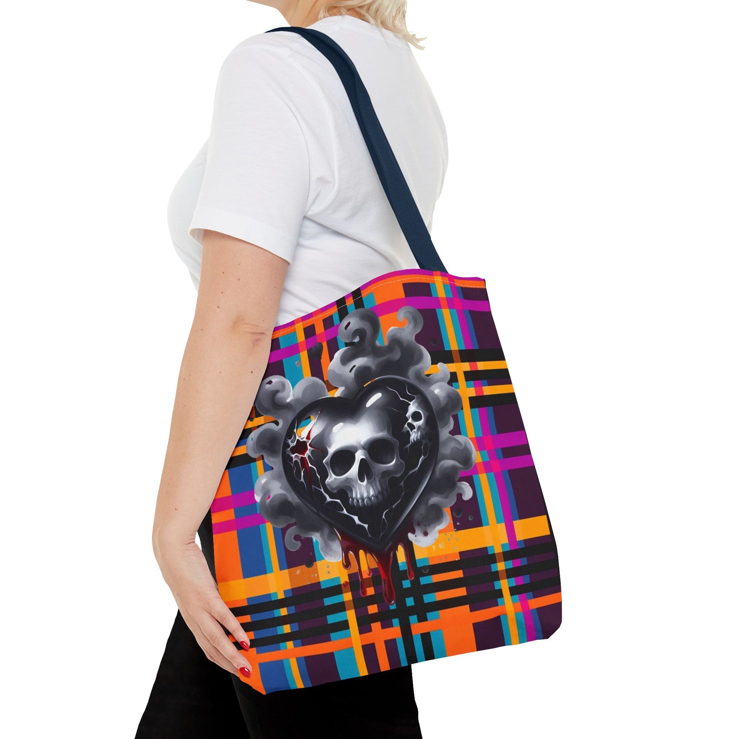 Fashionable Halloween Theme Tote Bag - Stylish Design for Everyday Festive Gift