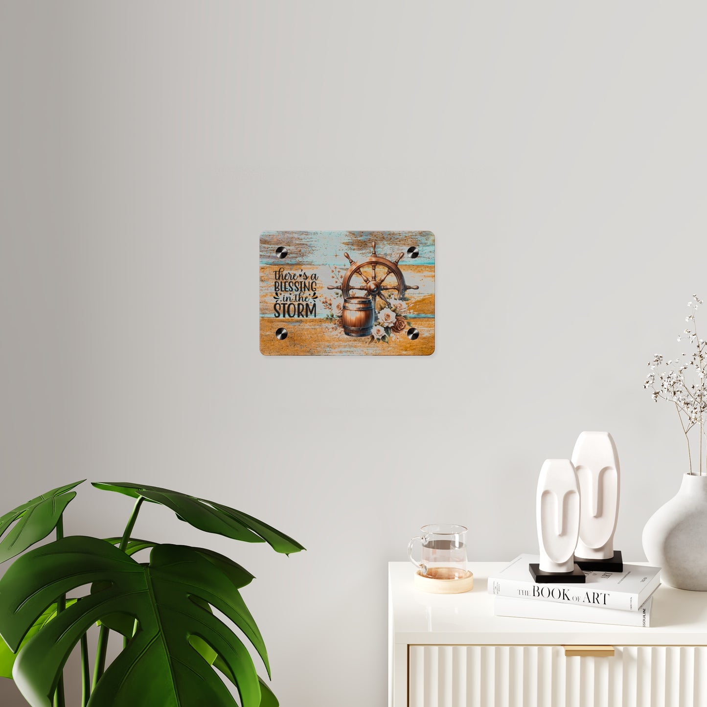 Nautical Blessings Acrylic Wall Art Panel - Inspiring Home Decor