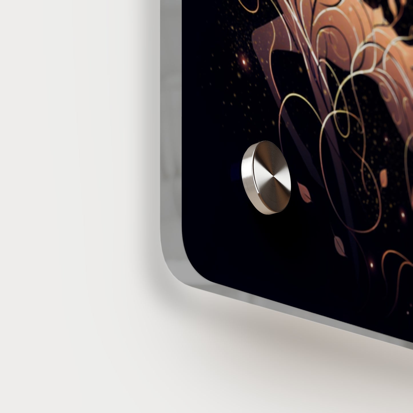 Elegant Deer Acrylic Wall Art Panel - Nature-Inspired Home Decor