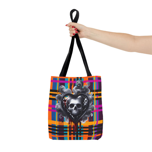 Fashionable Halloween Theme Tote Bag - Stylish Design for Everyday Festive Gift
