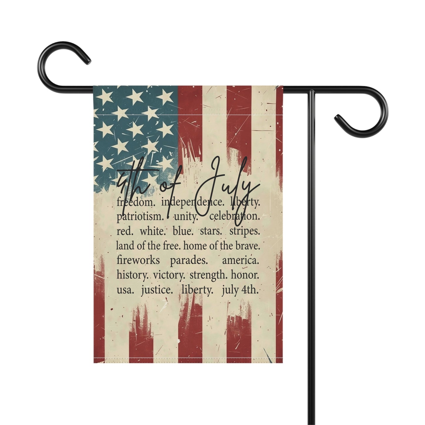 Patriotic Garden Flag - 4th of July Independence Day Decor