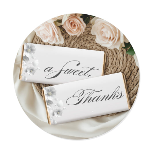 Elegant Floral Thank You Custom Vinyl Stickers | Wedding Favors, Bridal Party, DIY Decorations, Business Branding, Custom Gifts