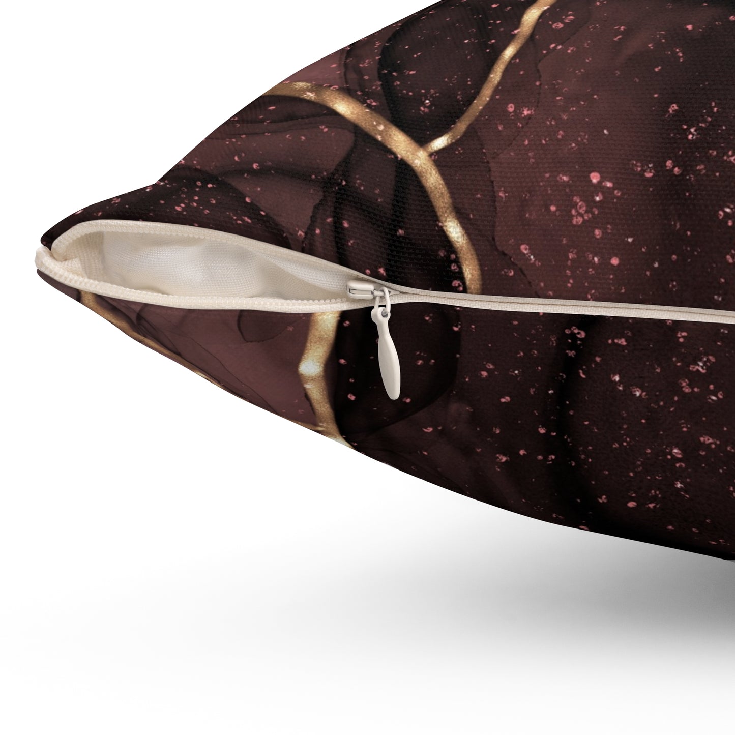 Stylish Spun Polyester Square Pillow,  Decorative Pillow for Any Room for Home or Office, Beautiful Accent for Everyday.