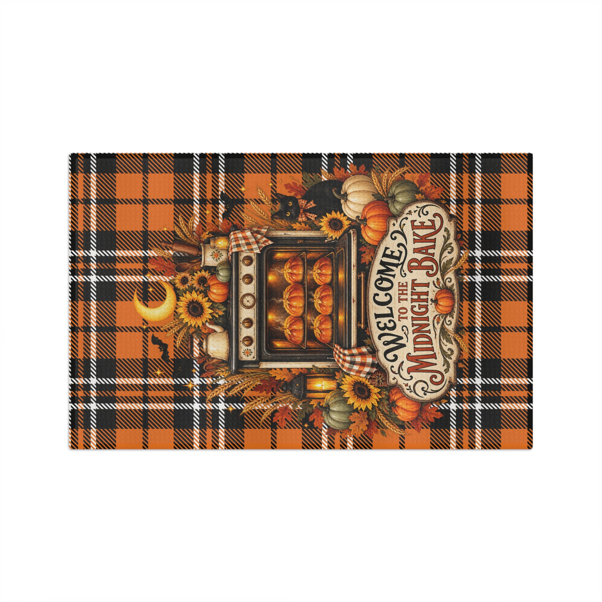 Welcome to the Midnight Bakery Autumn Tea Towel