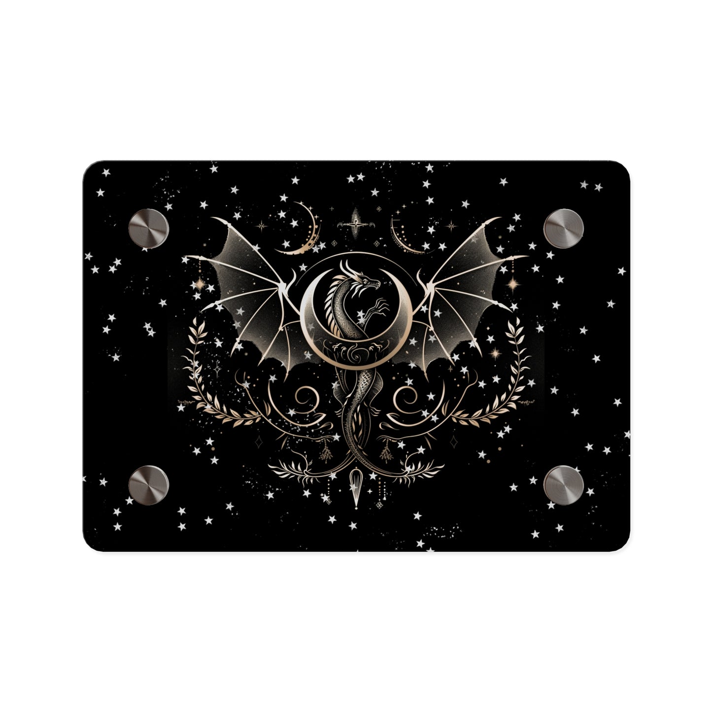 Mystical Dragon Acrylic Wall Art Panels - Celestial Decor for Fantasy Lovers