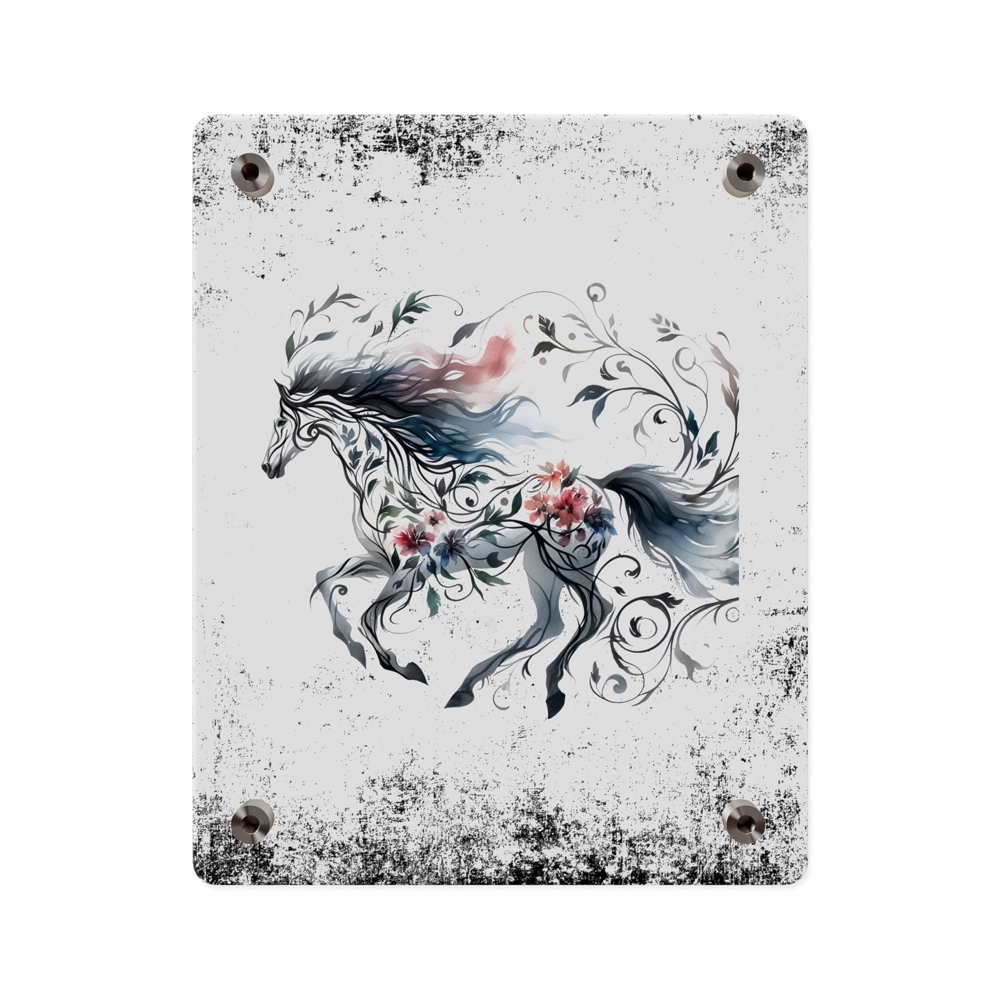 Celestial Horse Acrylic Wall Art Panel - Ethereal Home Decor