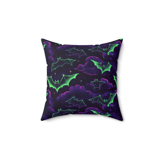Spooky Bat Decor Pillow - Perfect for Halloween Home Accents