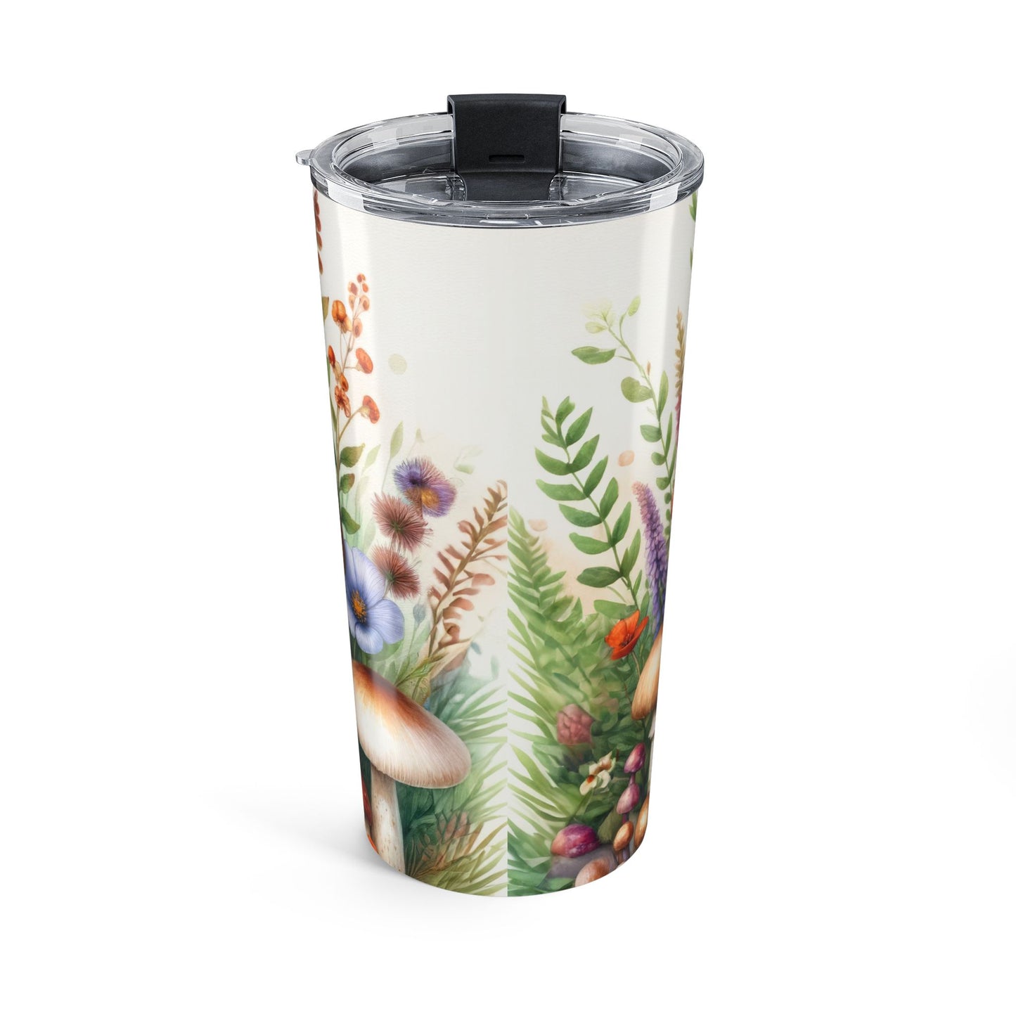 Mushroom Floral Tumbler 20oz - Gift for Beverage Lovers