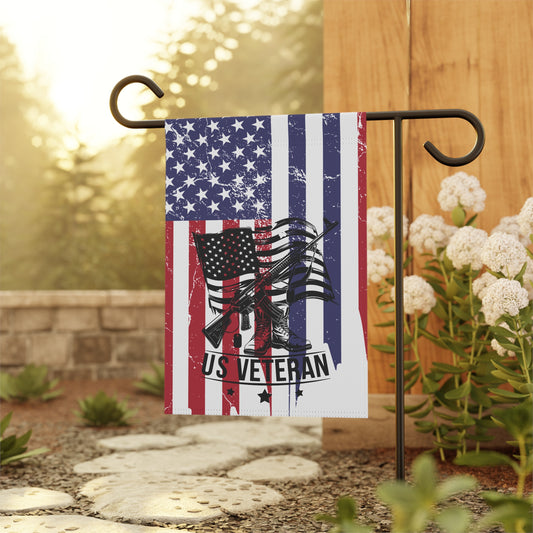 Patriotic Veteran Garden Flag - Celebrate Freedom & Honor Heroes