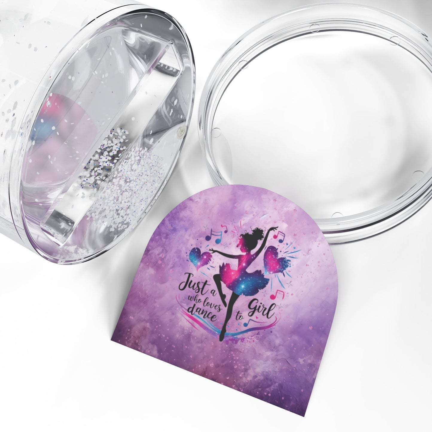 Dancer Snow Globe — "Just a Girl Who Loves to Dance" Keepsake
