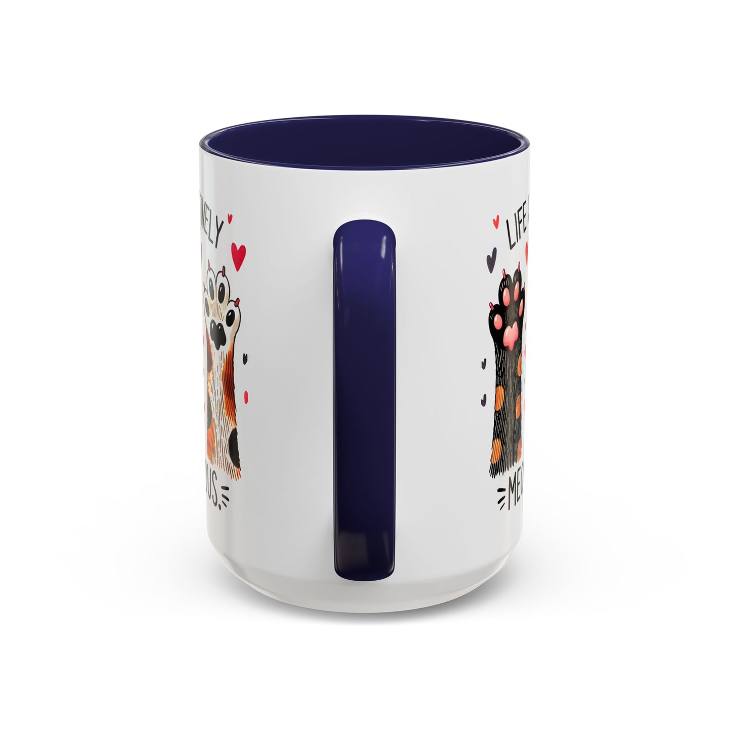 Coffee Mug - Humorous Stylish Cat Saying Mug, Gift Mug for Cat Lovers, Animal Lover Gift Idea, Housewarming Gift