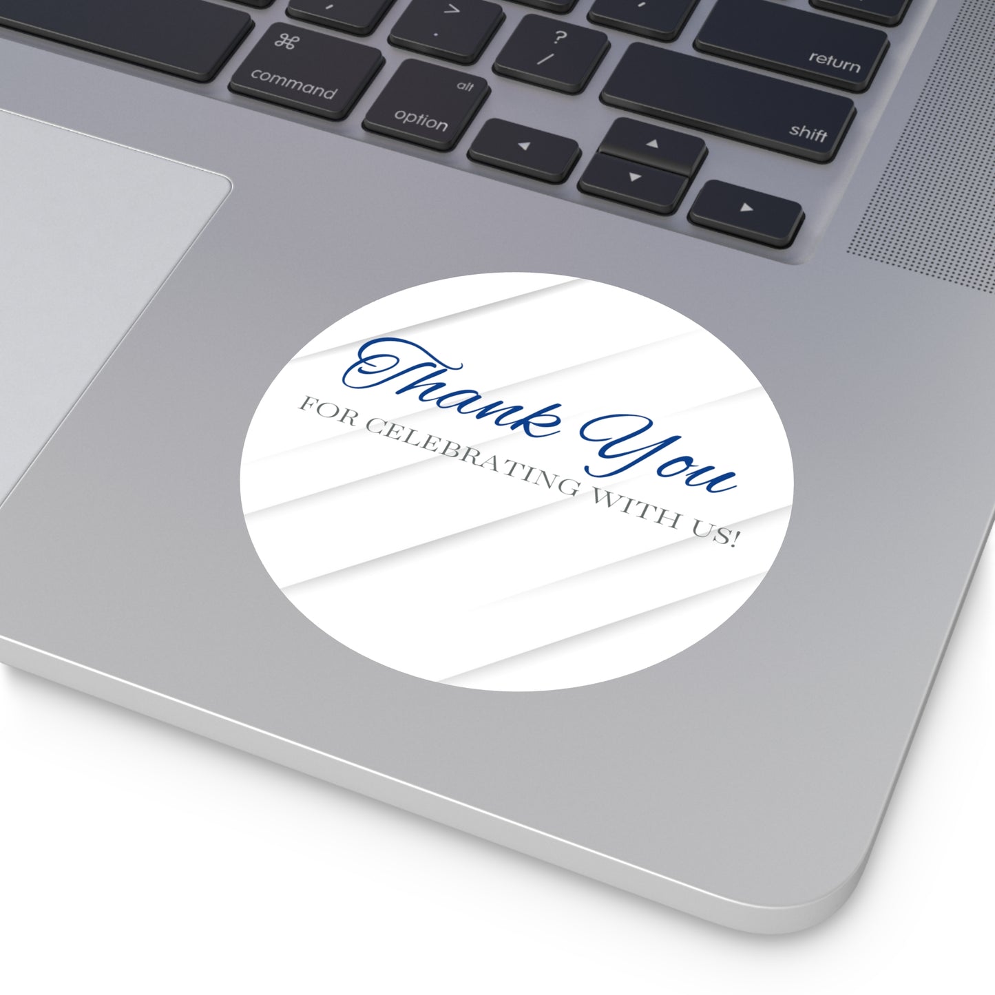 Elegant Thank You Custom Stickers for Weddings, Party Favors, Bridal Showers, Custom Labels, Celebration Decal, Personalized Gifts