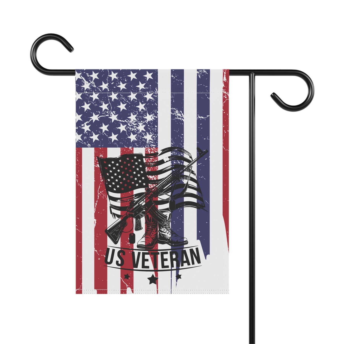 Patriotic Veteran Garden Flag - Celebrate Freedom & Honor Heroes