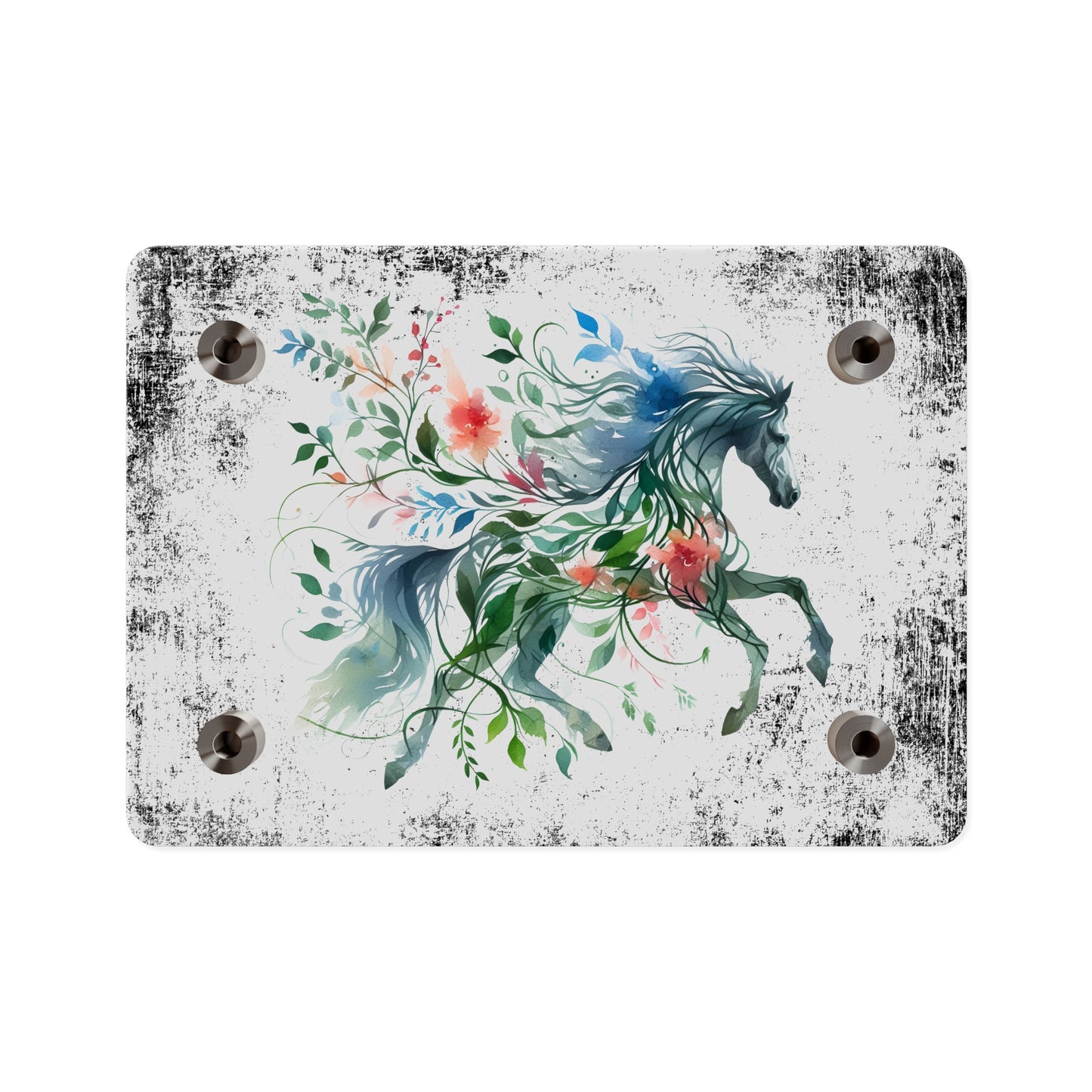 Whimsical Horse Acrylic Wall Art Panel – Nature-Inspired Home Decor