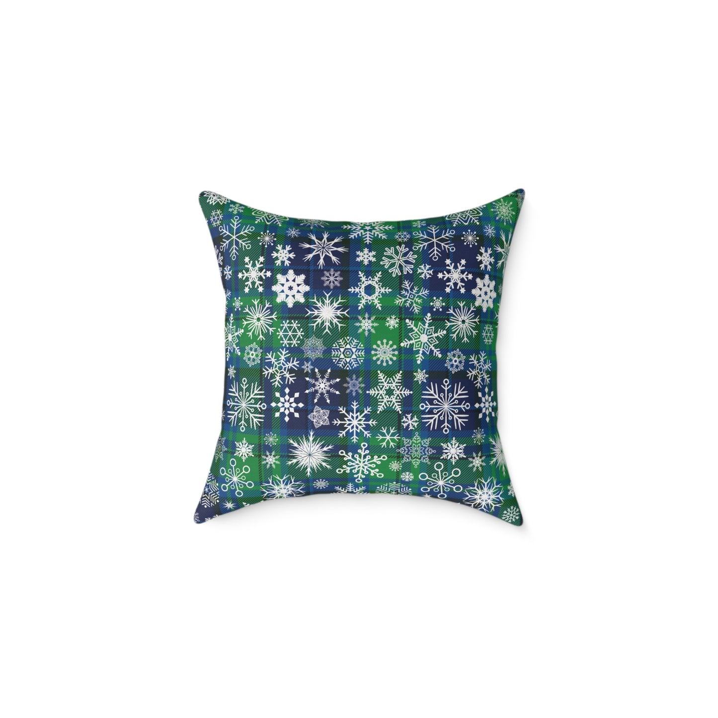 Holiday Humor Square Poly Canvas Pillow, Beautiful Two-Sided Holiday Decor Pillow for Home or Office, Accent for Any Room