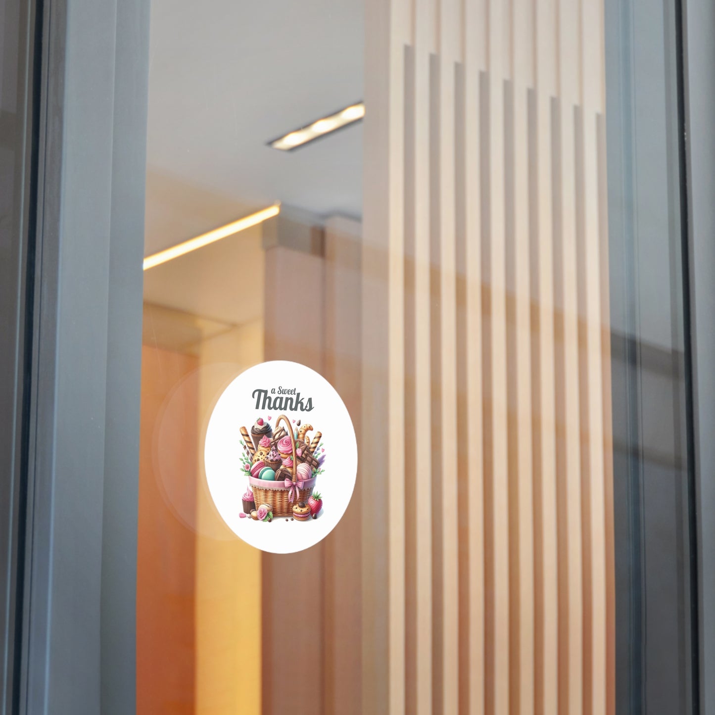 Custom Sweet Thanks Stickers for Events, Wedding Favors, Party Favors, Custom Labels, Gift Wrap