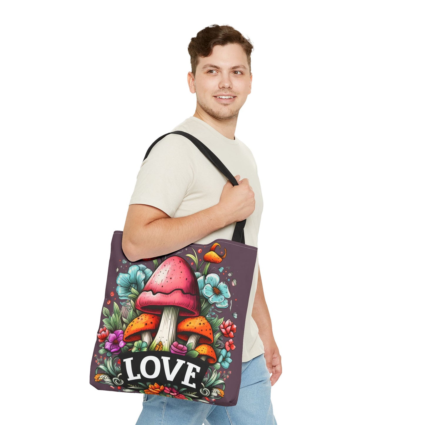 Mushroom Love Tote Bag