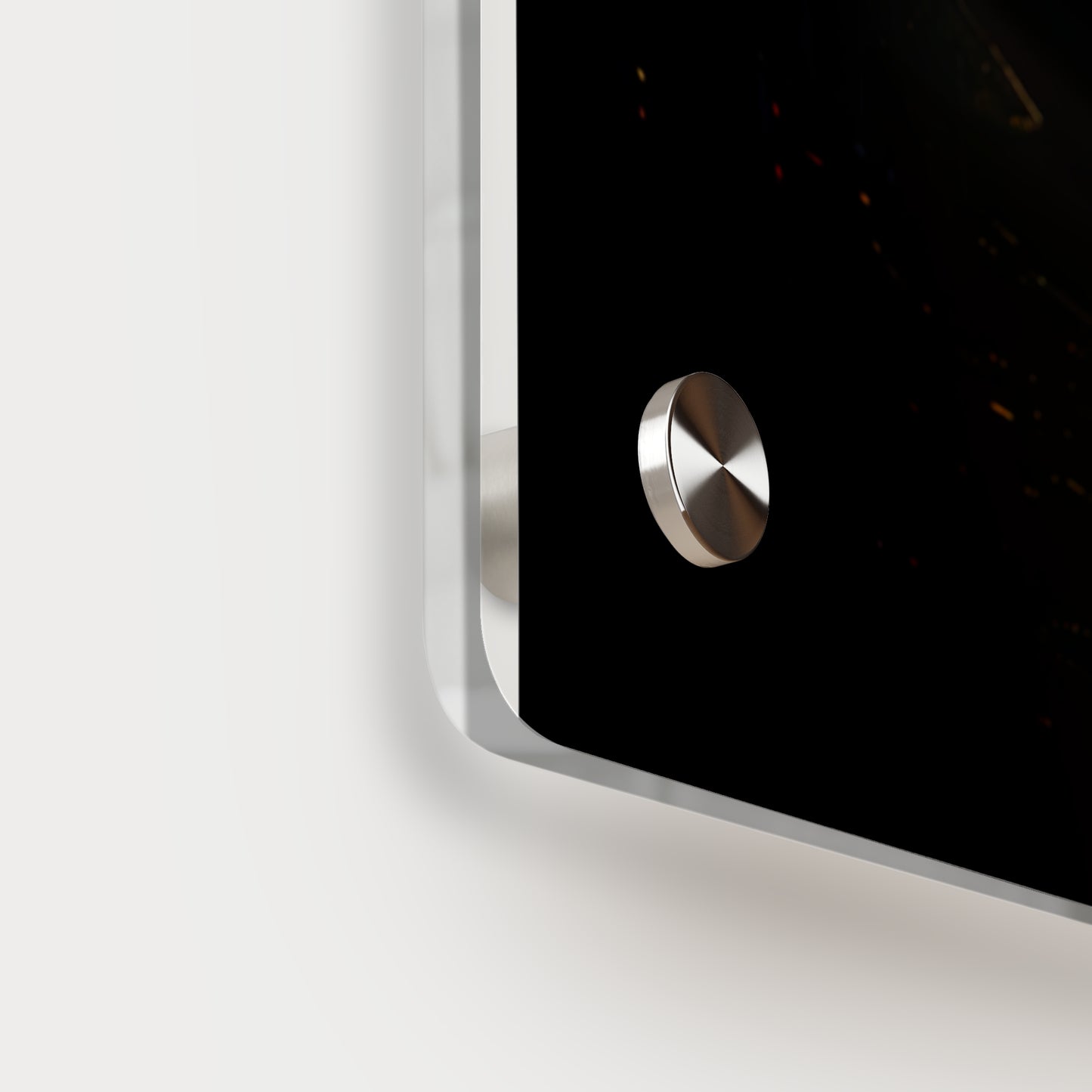 Gothic Theme Acrylic Wall Art Panel, Purple Dragon with Moon Background, Dragon Lovers, For Anyone, Accent for Any Room