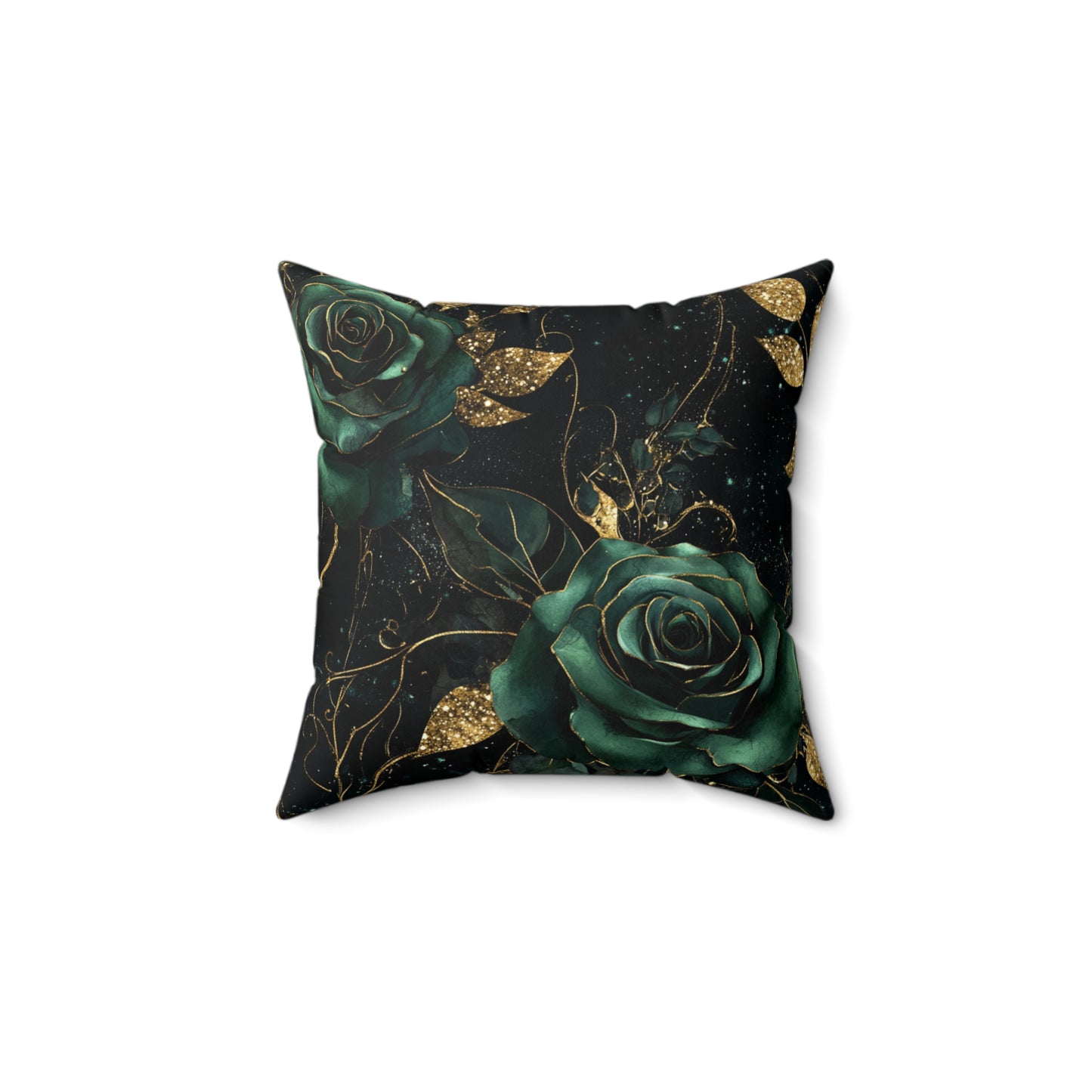 Gothic Floral Pillow, Home Decor, Gift for Her, Couch Cushion, Boho Charm, Elegant Interior Accent