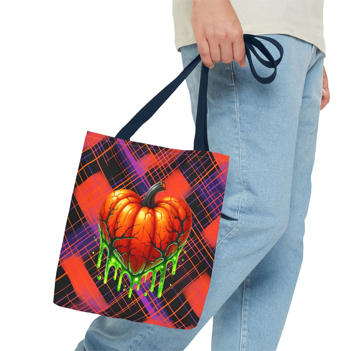 Fashionable Halloween Theme Tote Bag (AOP), Stylish For Everyday, Perfect Tote Bag for Halloween Lovers,  For Anyone