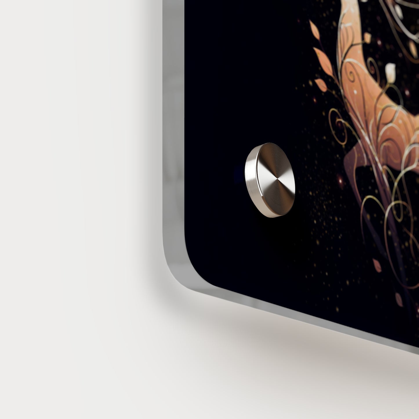 Elegant Deer Acrylic Wall Art Panel - Nature-Inspired Home Decor