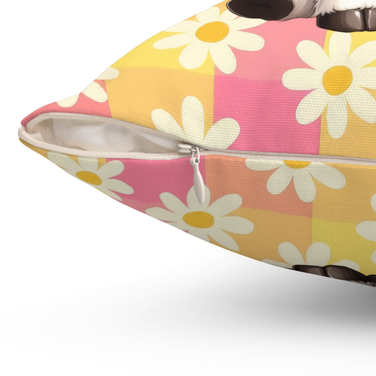 Cute Cow Square Pillow | Farmhouse Decor, Animal Lover Gift, Nursery Cushion, Funny Home Accent, Cow Decor