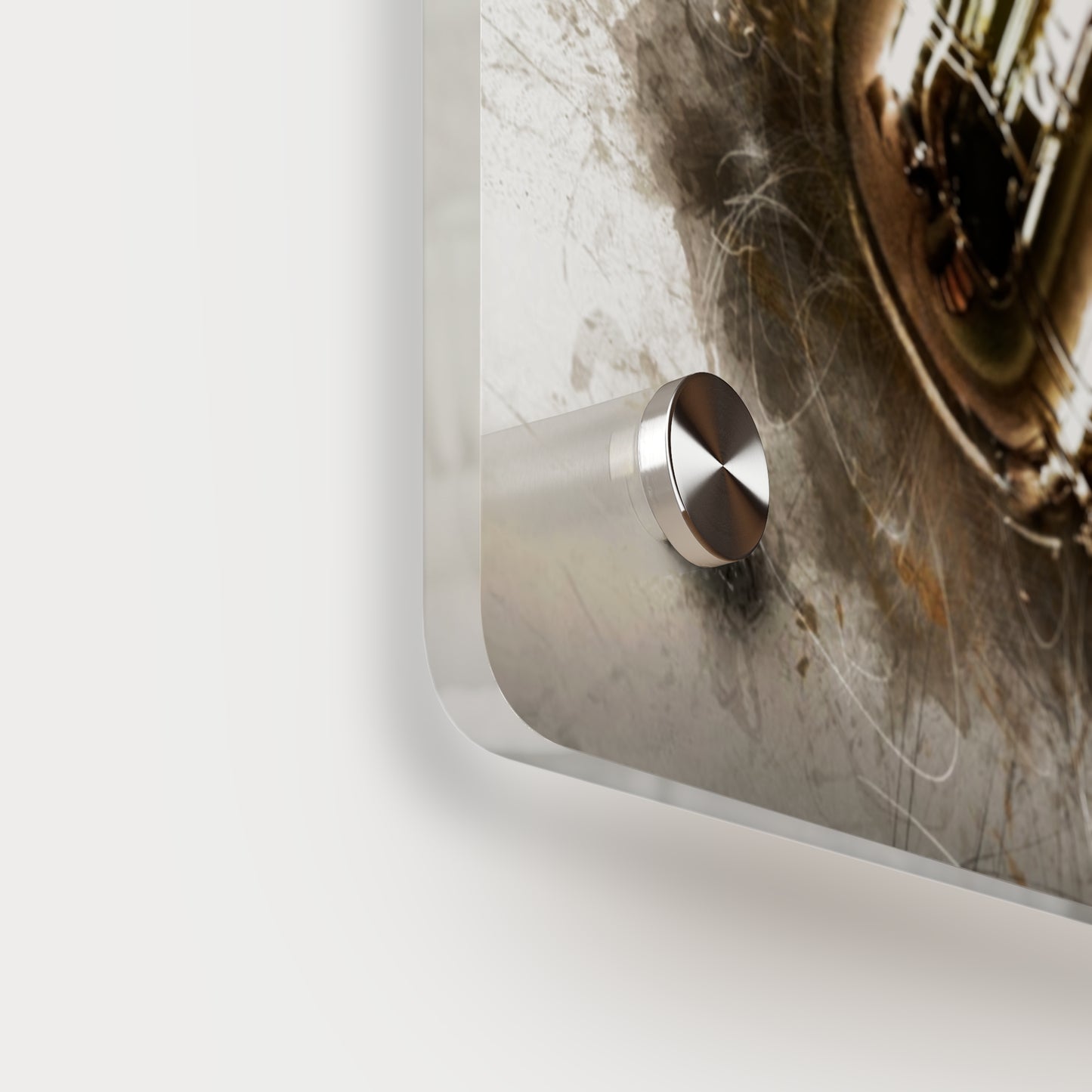 Inspirational Acrylic Wall Art Panel - "Music Feeds the Soul"