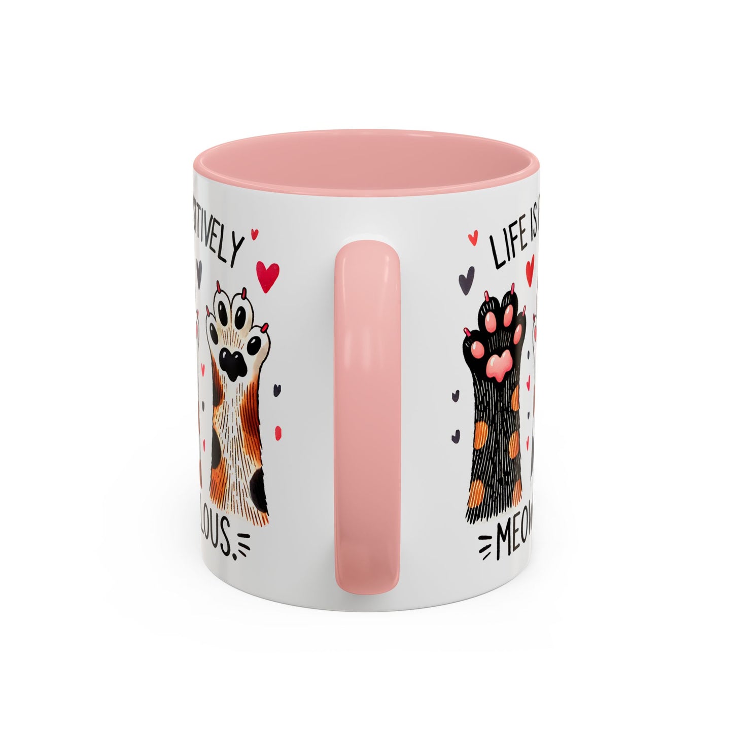 Coffee Mug - Humorous Stylish Cat Saying Mug, Gift Mug for Cat Lovers, Animal Lover Gift Idea, Housewarming Gift