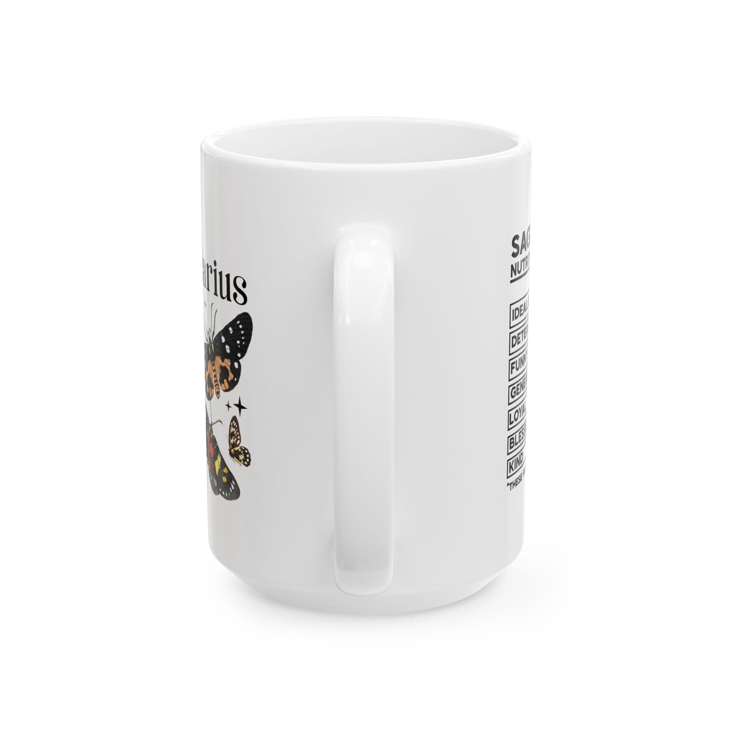 Sagittarius Zodiac Ceramic Mug - Astrology Gifts for Astrology Lovers - 11oz & 15oz Sizes
