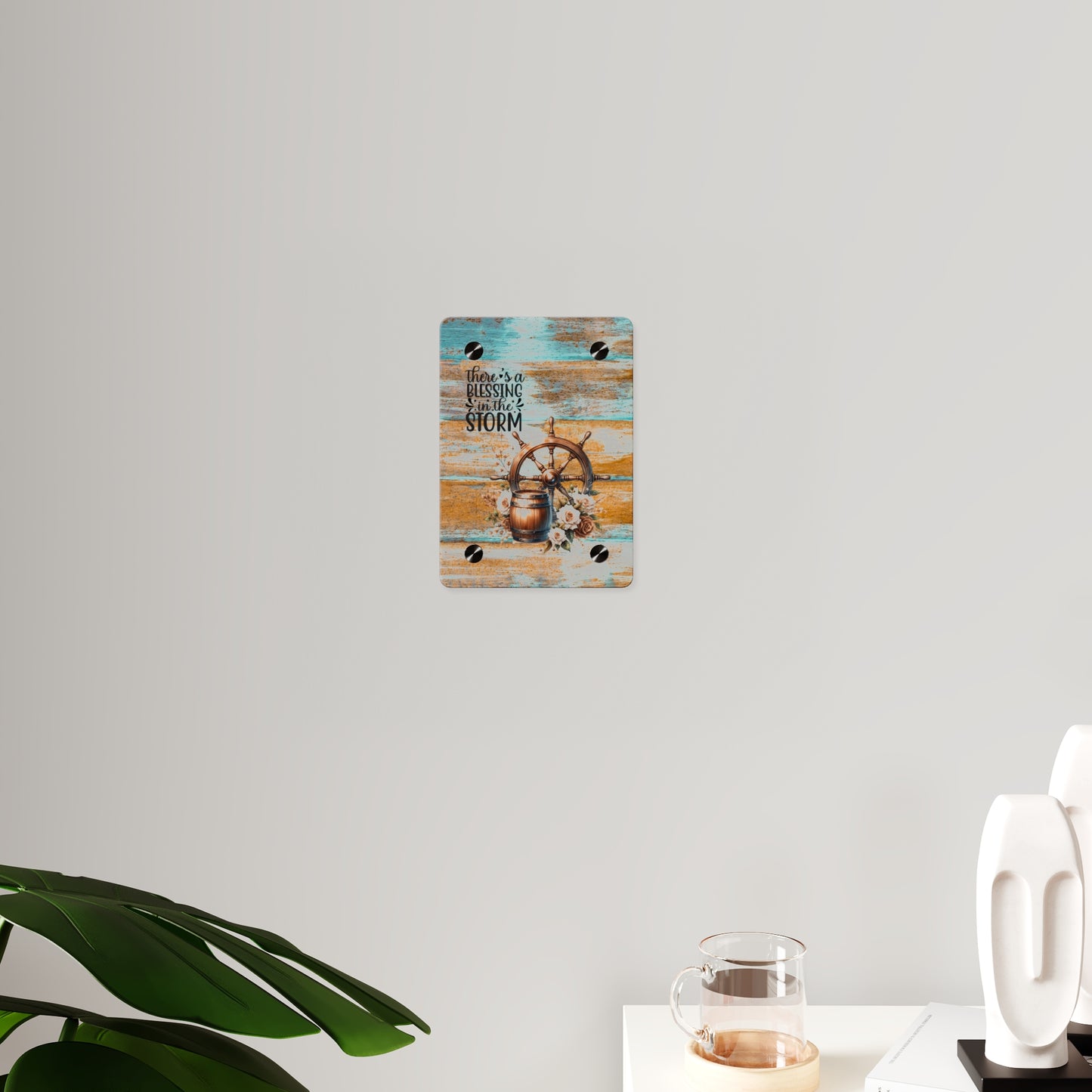 Nautical Blessings Acrylic Wall Art Panel - Inspiring Home Decor