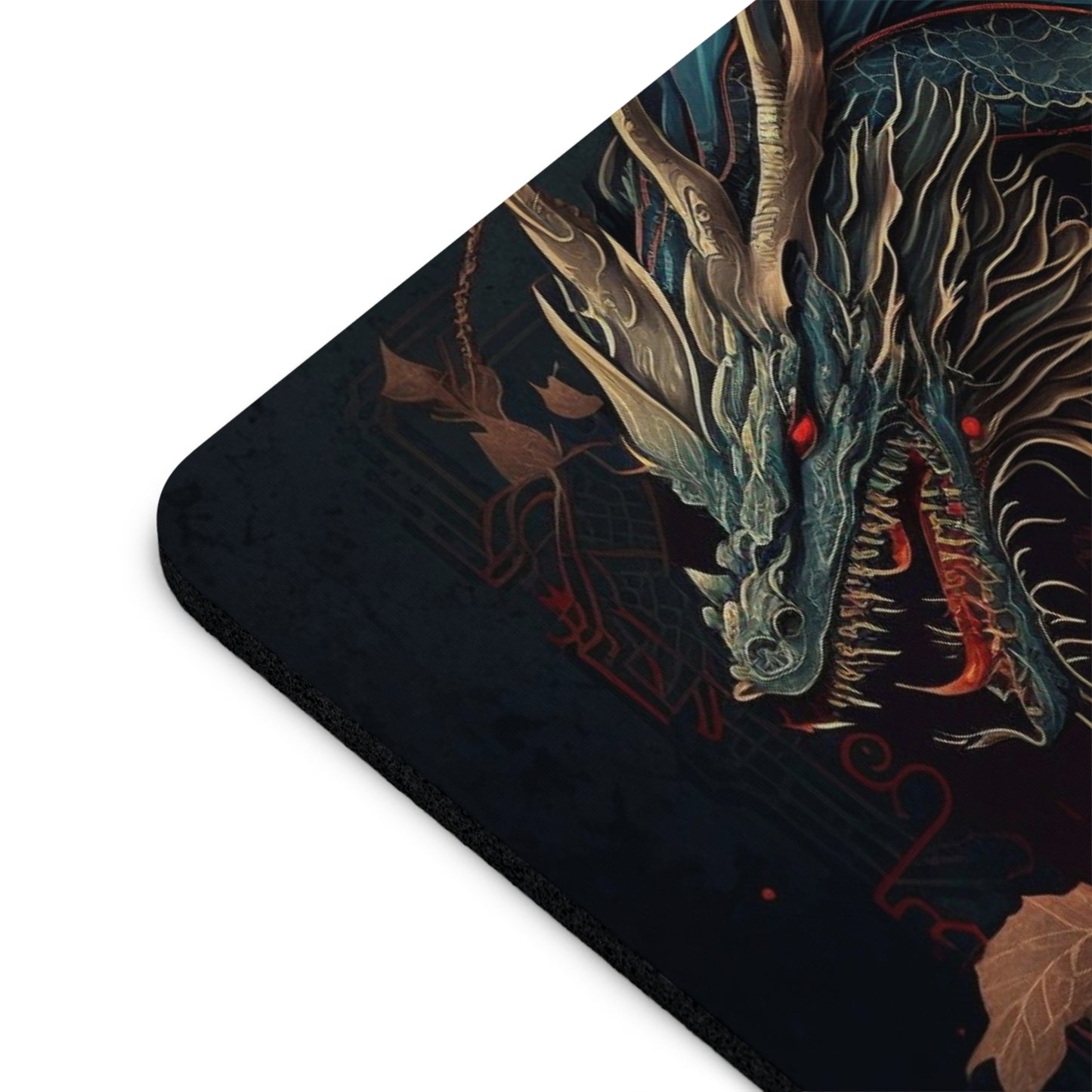 Majestic Dragon Desk Mouse Pad | Gaming Accessory | Perfect Gift for Gamers and Fantasy Lovers