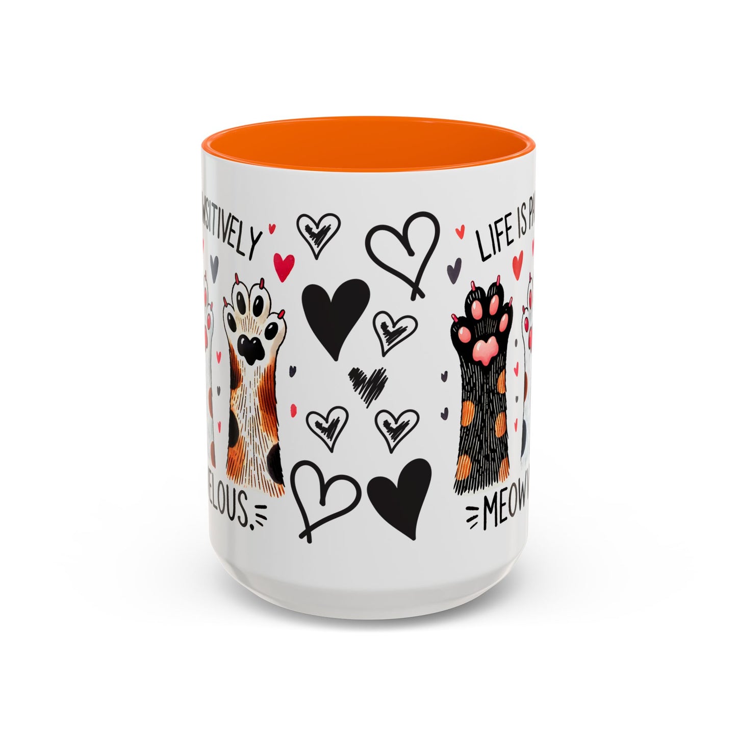 Coffee Mug - Humorous Stylish Cat Saying Mug, Gift Mug for Cat Lovers, Animal Lover Gift Idea, Housewarming Gift
