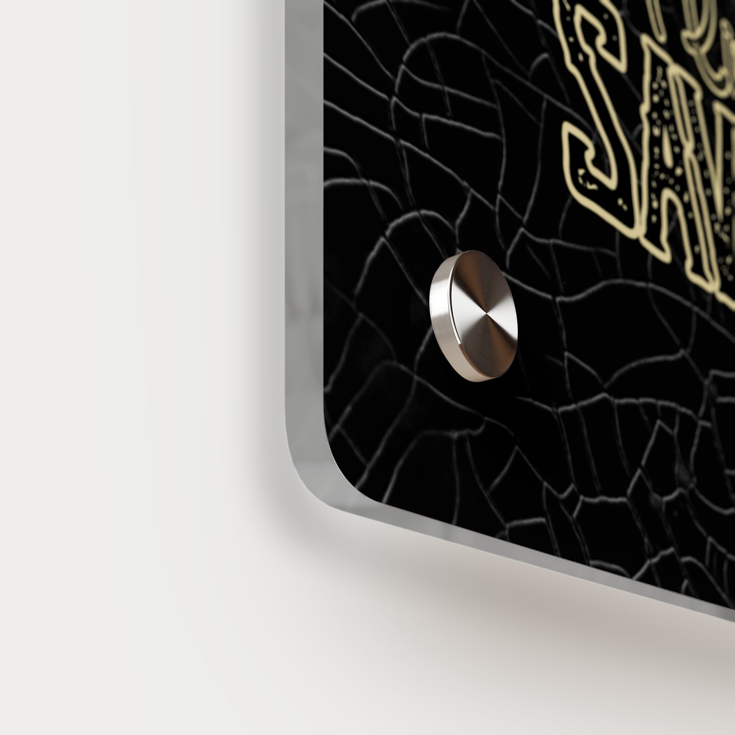 Acrylic Wall Art Panel- 'A Little Sunshine, A Little Savage' Design with Sunflowers