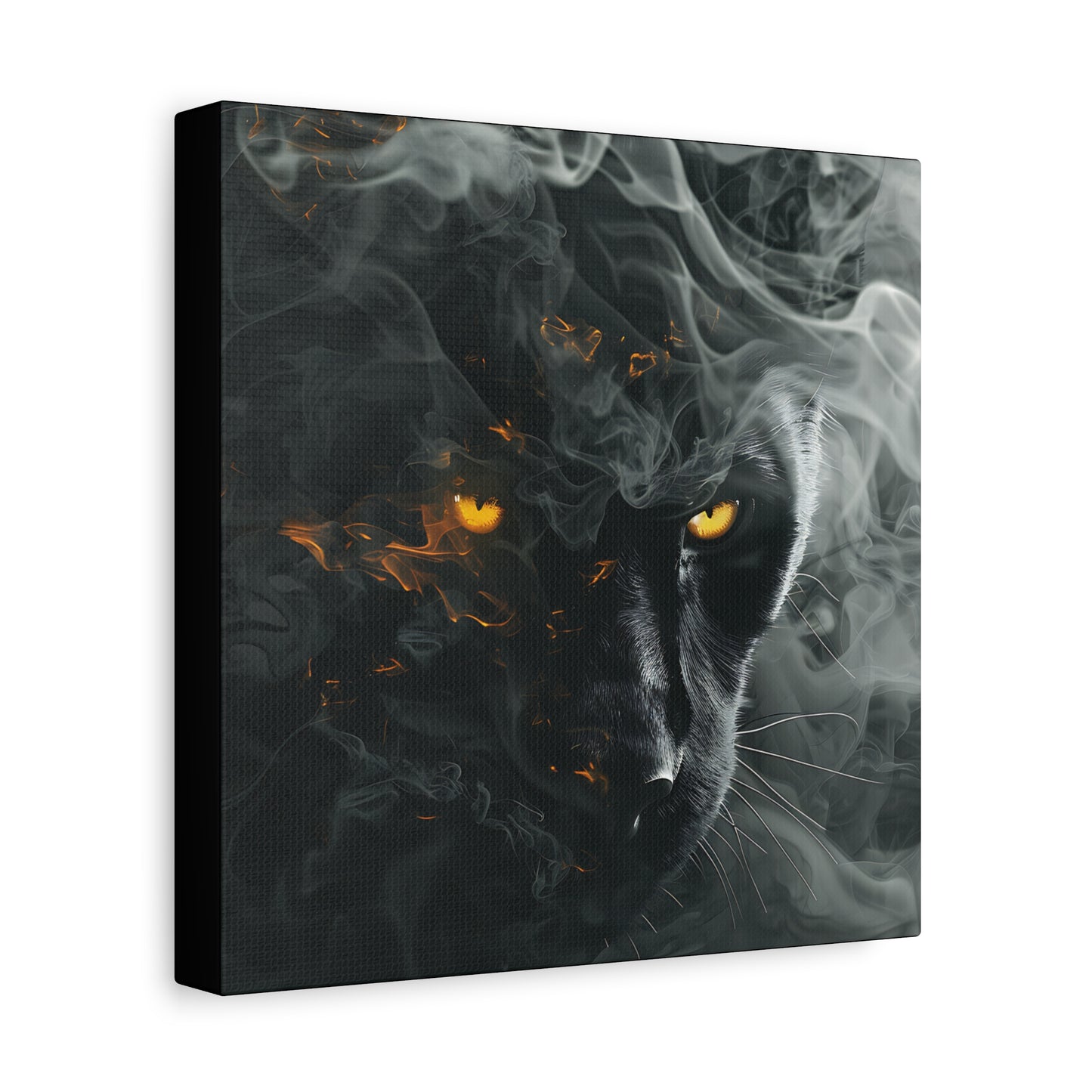 Mystical Panther Canvas Wall Art - 1.25" Stretched Wall Decor