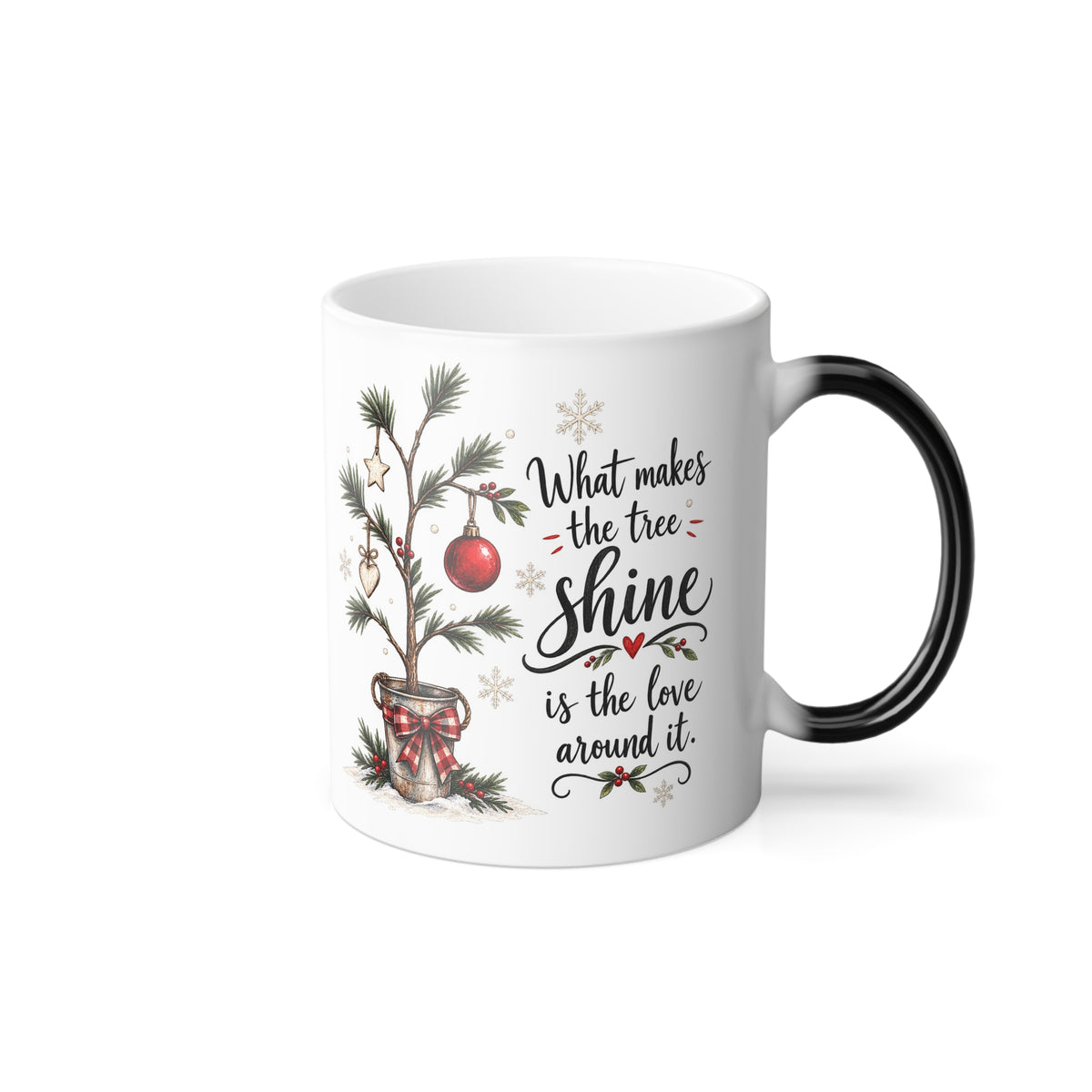 What Makes You Shine Inspirational Holiday Color-Changing Mug