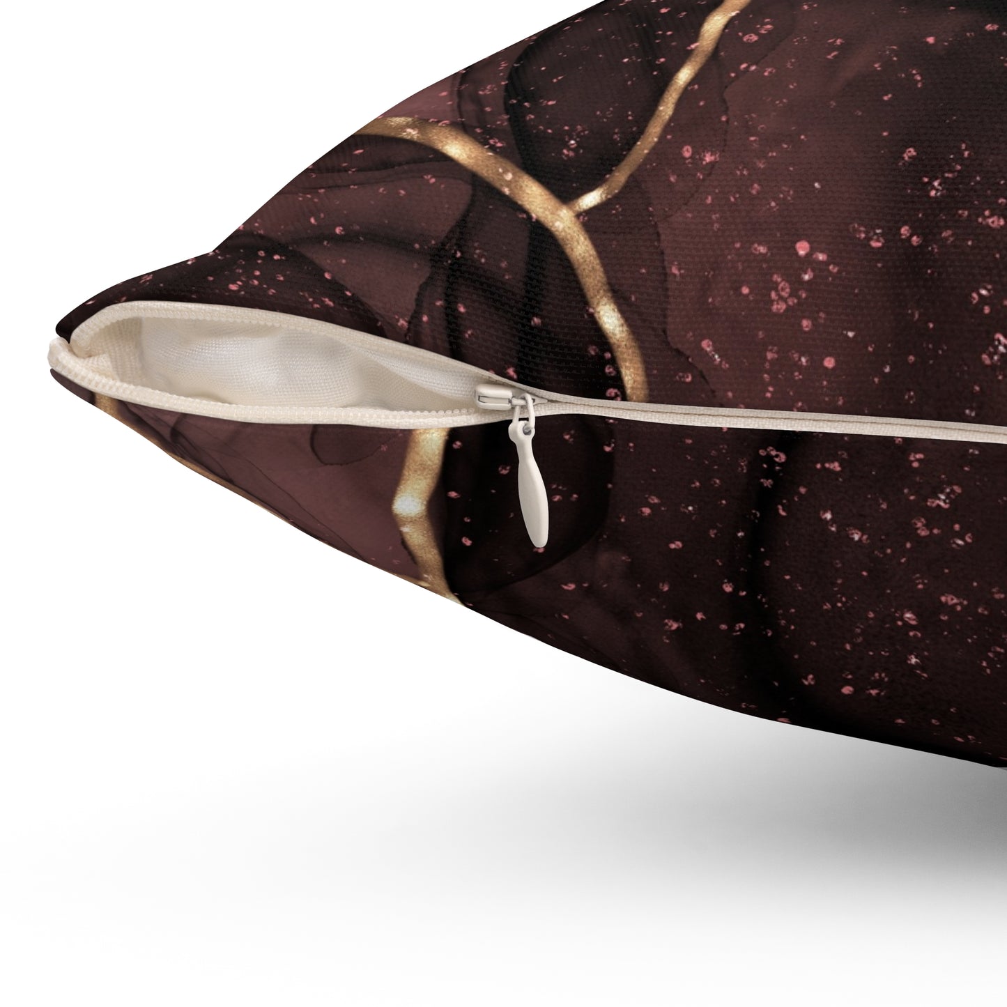 Stylish Spun Polyester Square Pillow,  Decorative Pillow for Any Room for Home or Office, Beautiful Accent for Everyday.