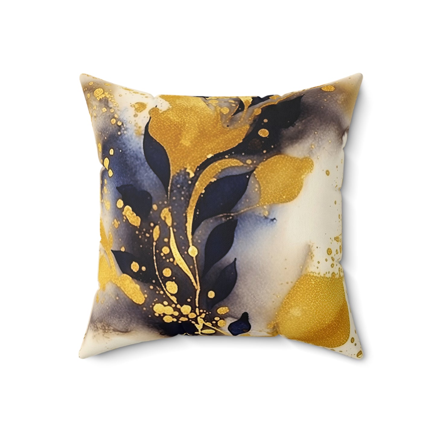 Decorative Spun Polyester Square Pillow, Home or Office Decor, Beautiful Accent for Any Room, Stylish for Everyday for Anyone