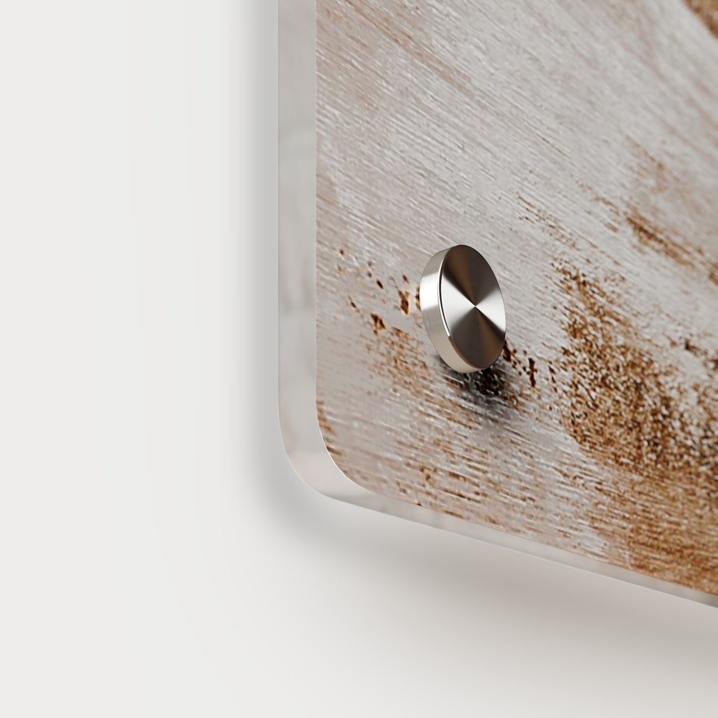 Acrylic Wall Art Panel - Inspirational Quote "Strong is the New Beautiful" Wall Decor