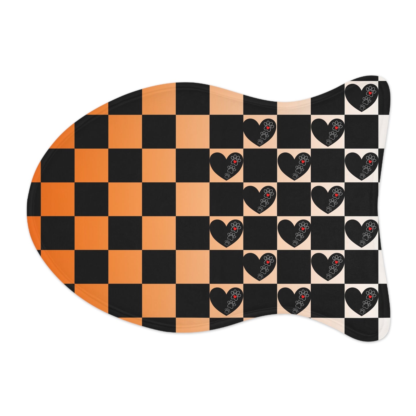 Stylish Pet Feeding Mats with Cute Heart Design, Dog Feeding Mat, Cat Feeding Place, Pet Accessories, Home Decor
