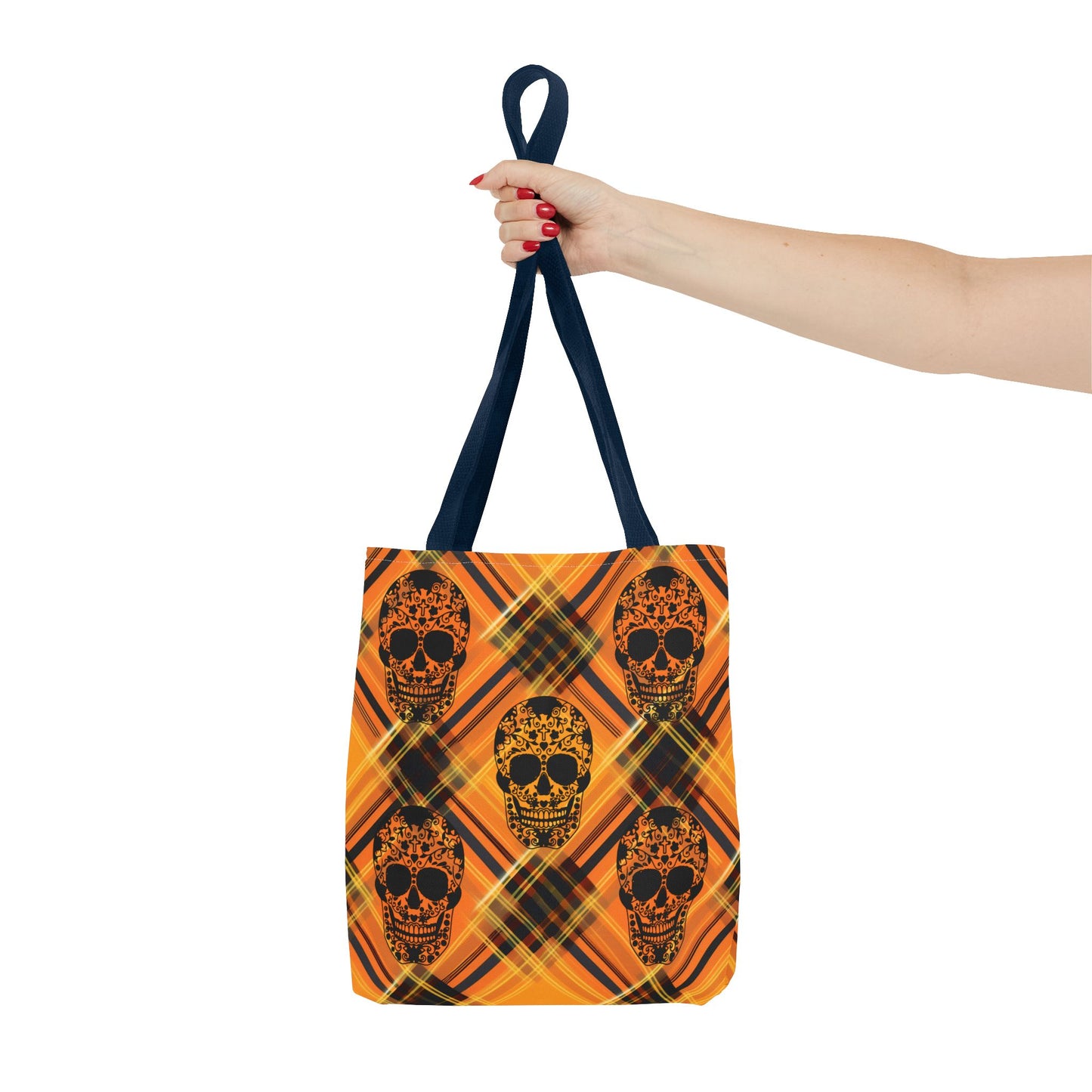 Fashionable Halloween Theme Tote Bag (AOP), Stylish and Festive for Everyday, Perfect for Halloween Lovers, For Anyone