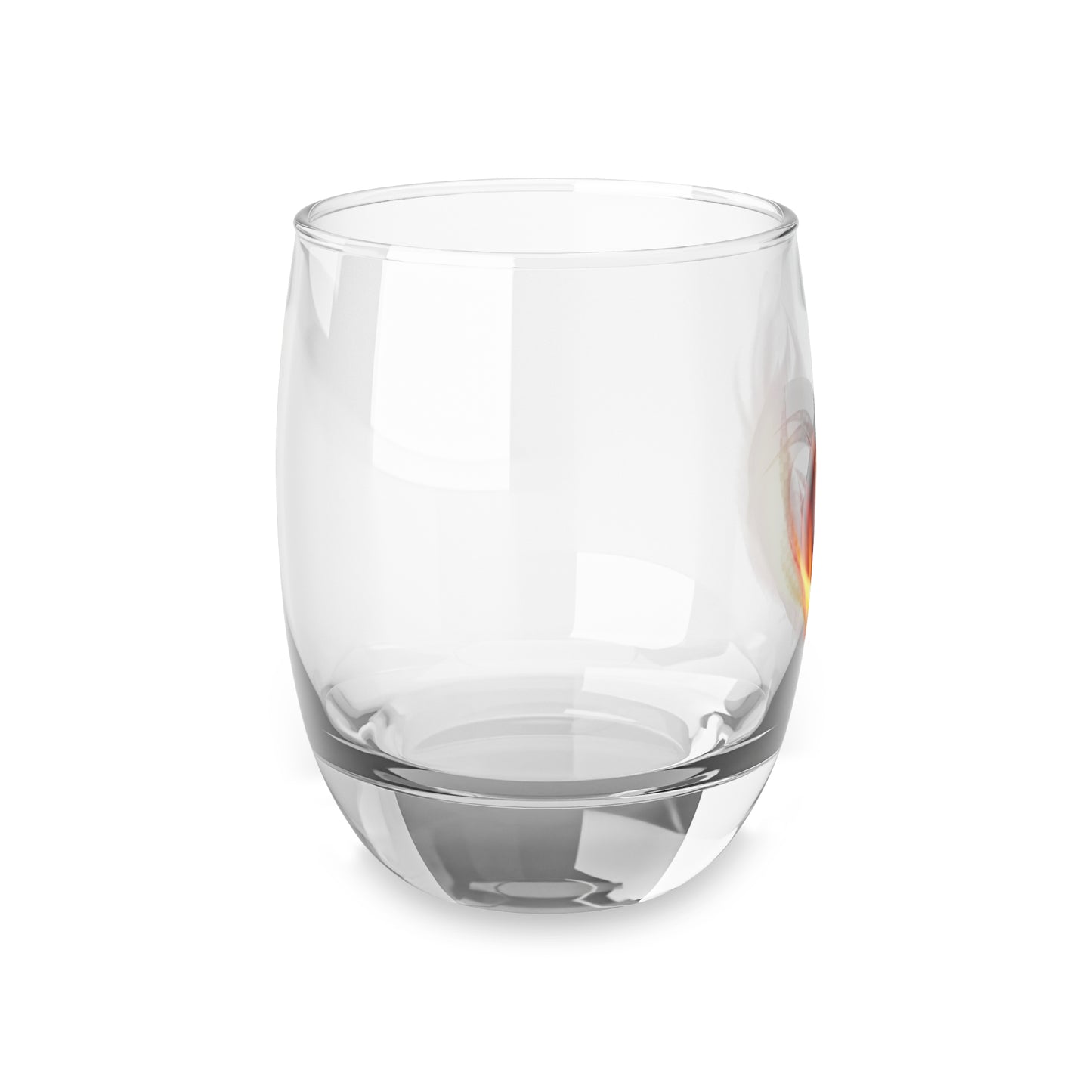 Flaming 8-Ball Whiskey Glass 6oz - Novelty Rocks Glass for Pool Players & Bar Gifts