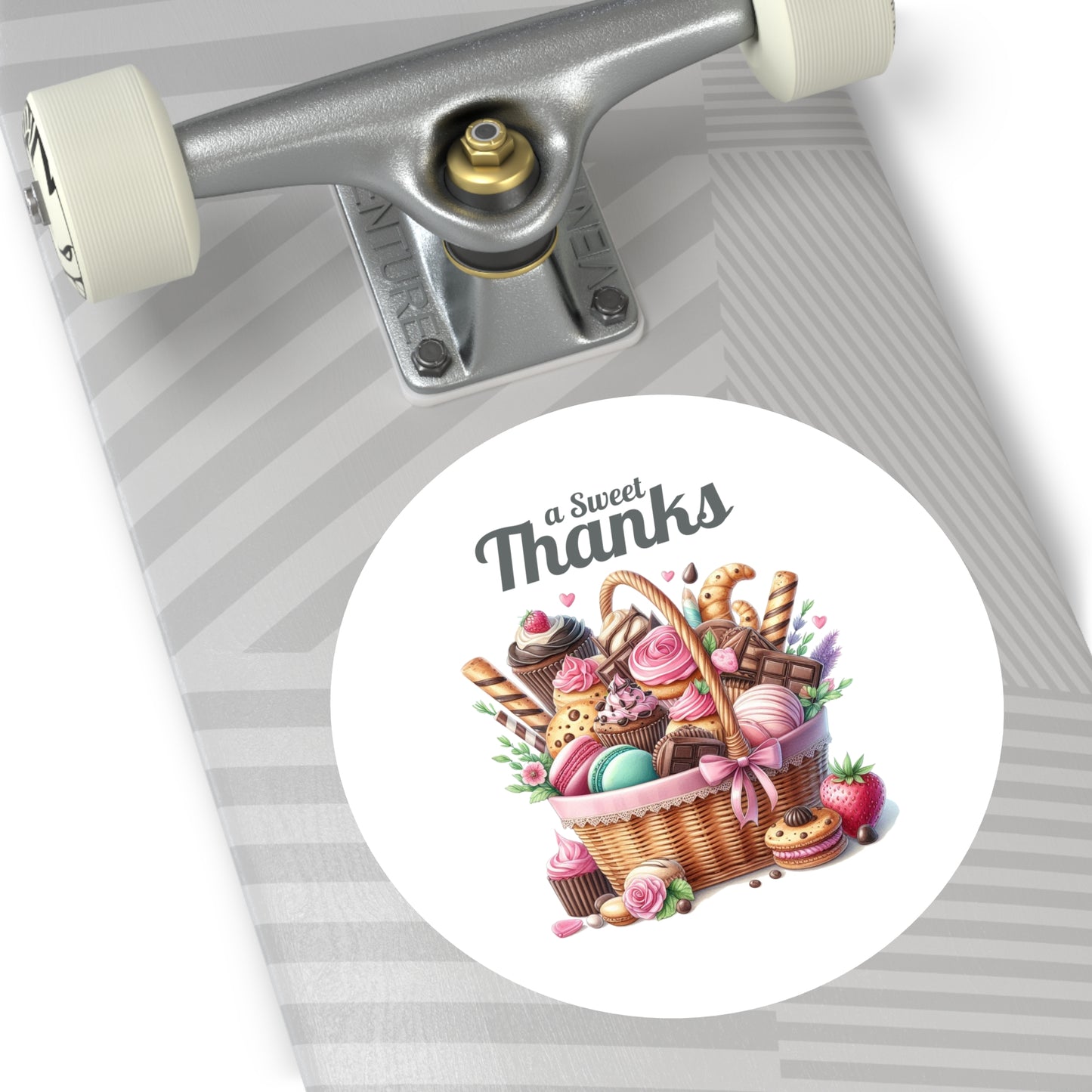 Custom Sweet Thanks Stickers for Events, Wedding Favors, Party Favors, Custom Labels, Gift Wrap