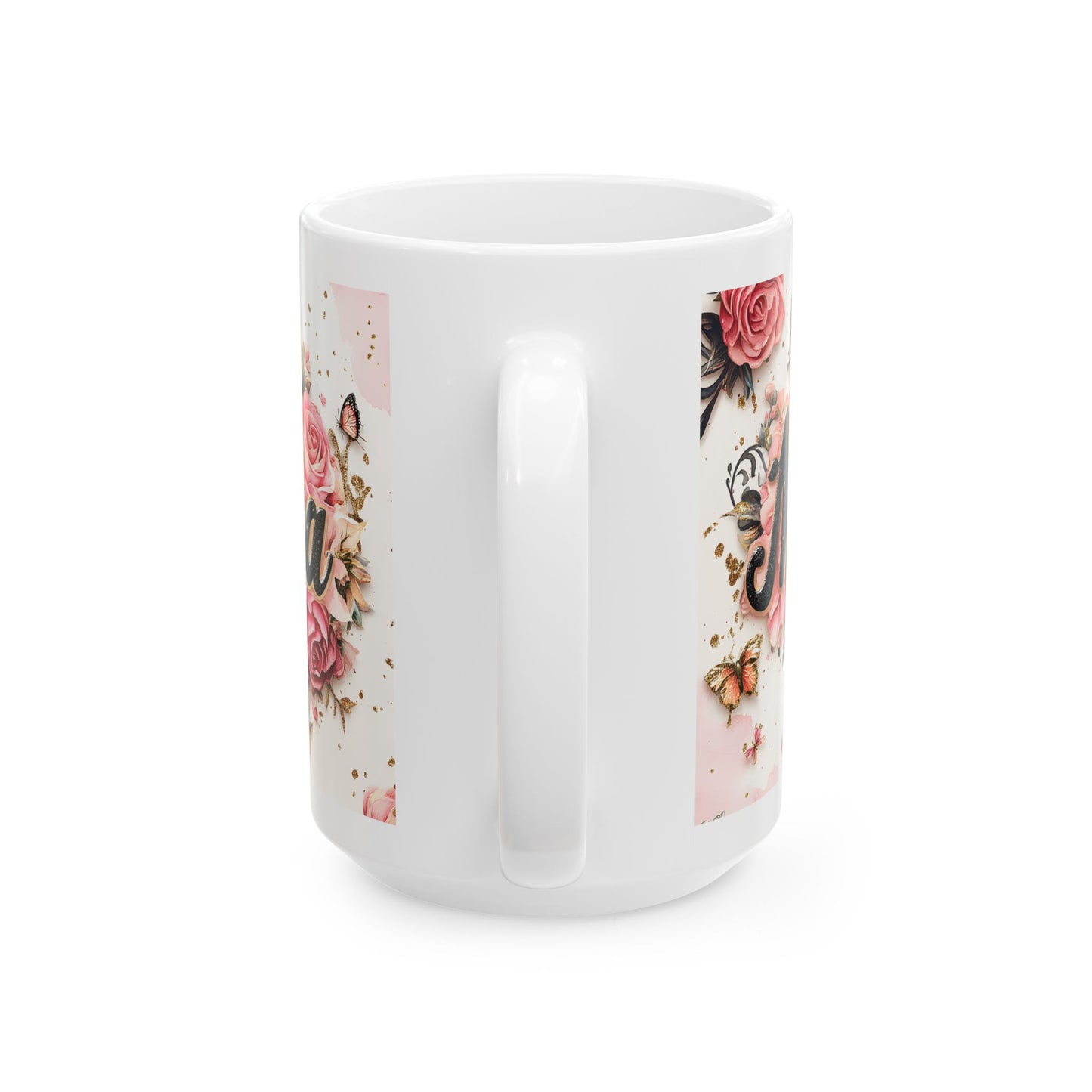Floral Mama Ceramic Mug - Perfect Gift for Moms