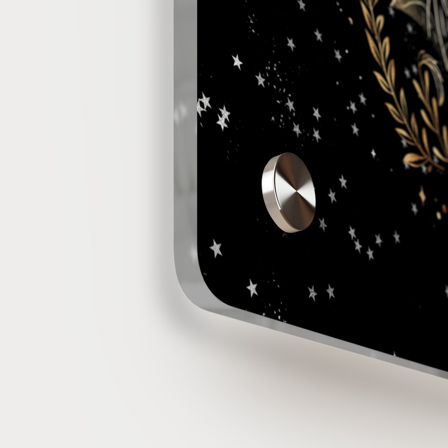 Mystical Dragon Acrylic Wall Art Panel - Celestial Home Decor