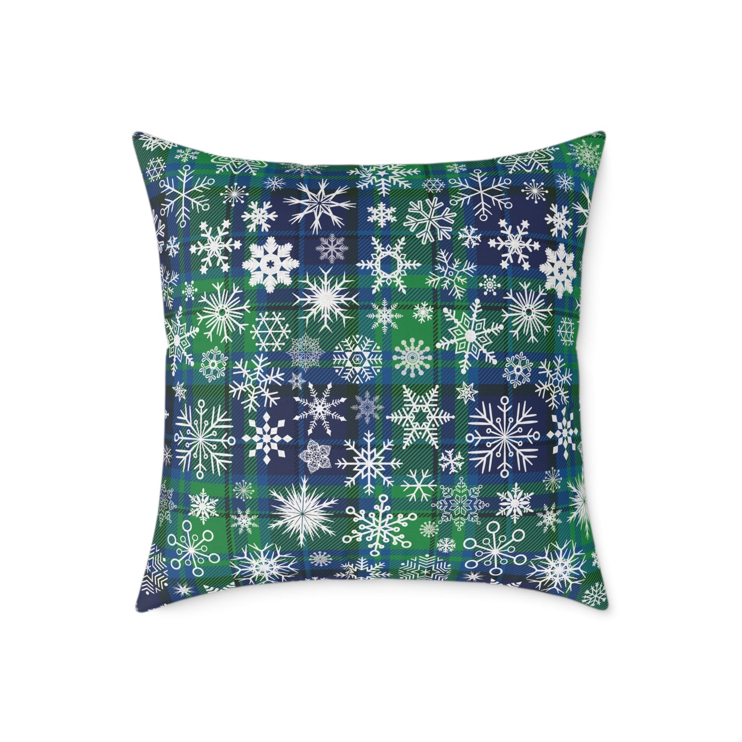 Holiday Humor Square Poly Canvas Pillow, Beautiful Two-Sided Holiday Decor Pillow for Home or Office, Accent for Any Room