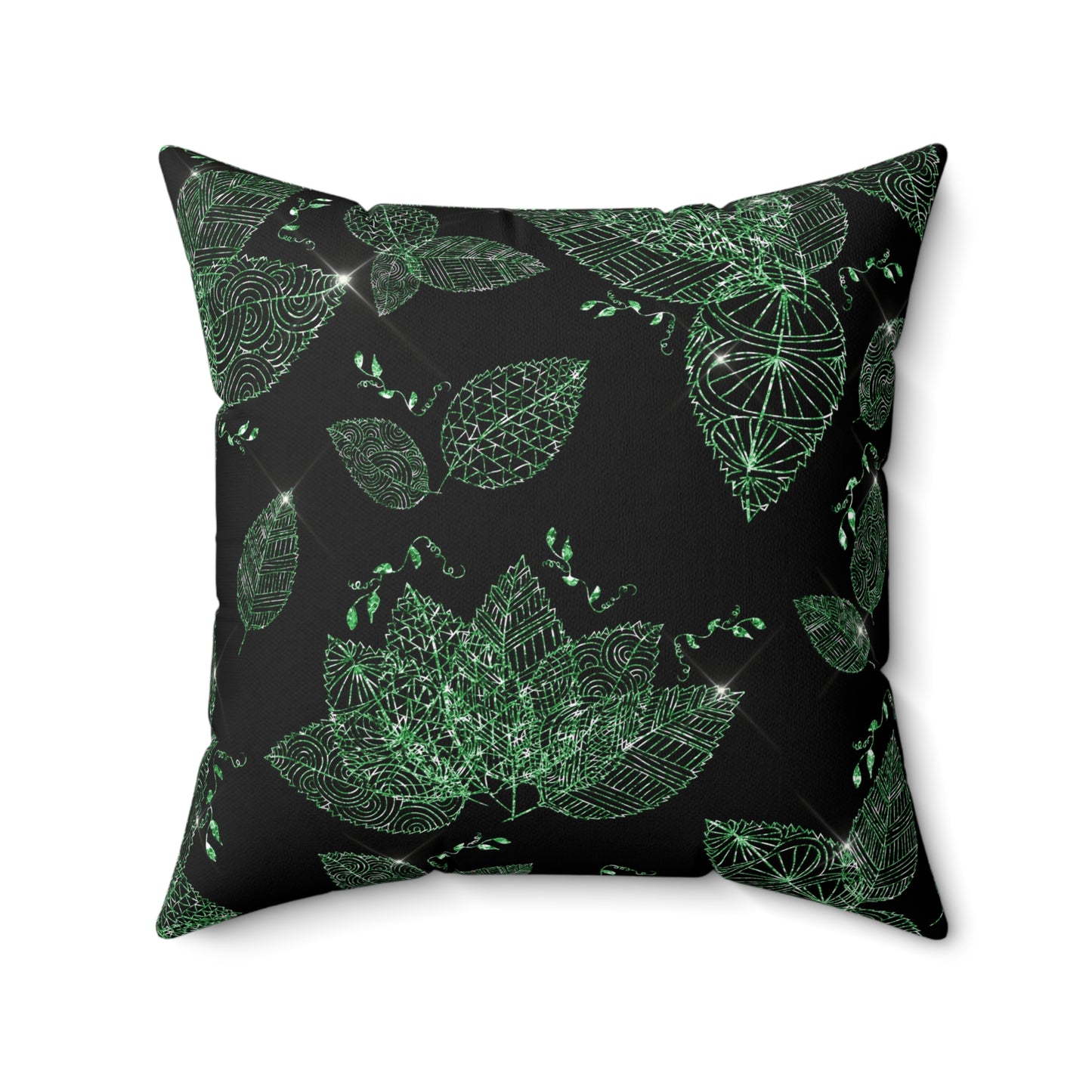 Lush Botanical Throw Pillow - Cozy Home Decor, Gift for Plant Lovers, Nature-inspired Cushion, Unique Accent Pillow, Autumn Decor
