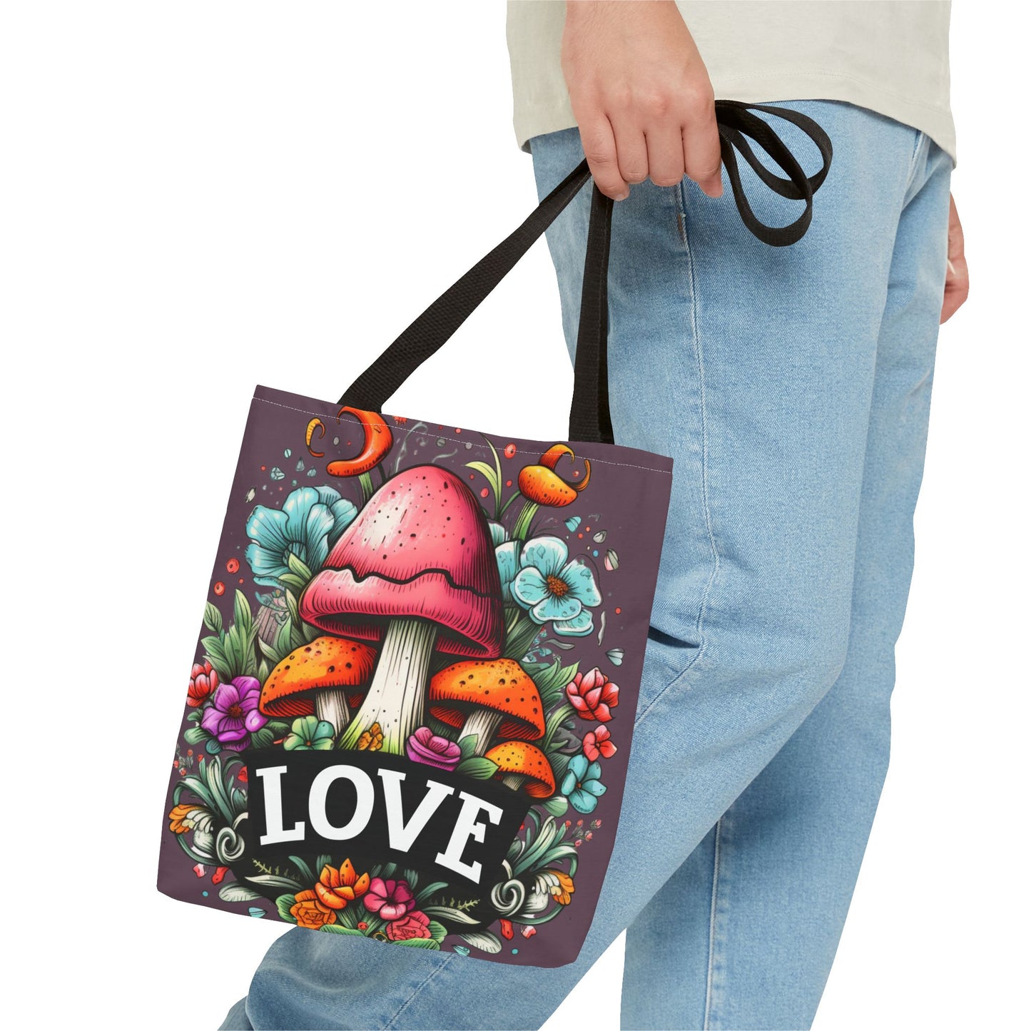 Mushroom Love Tote Bag