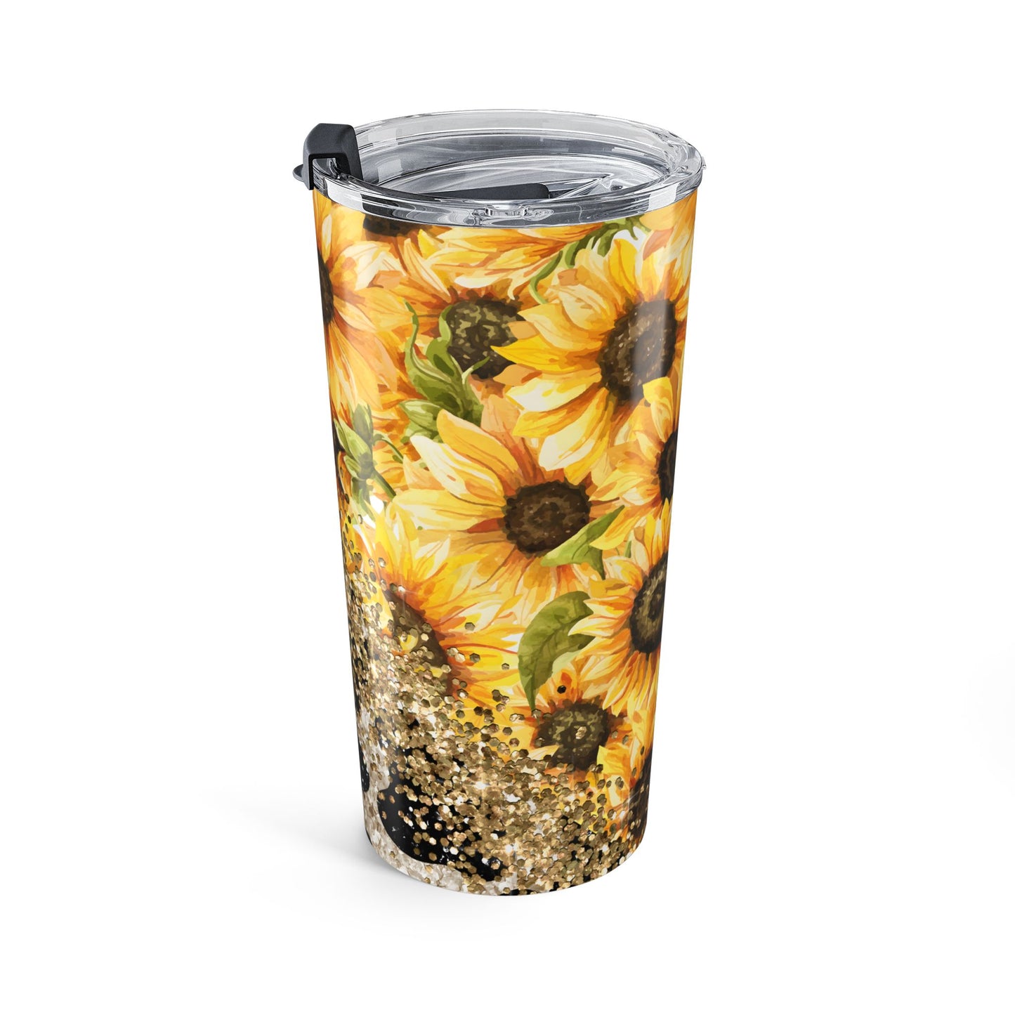 Sunflower Cow Tumbler 20oz - Cheerful Gift for Any Occasion